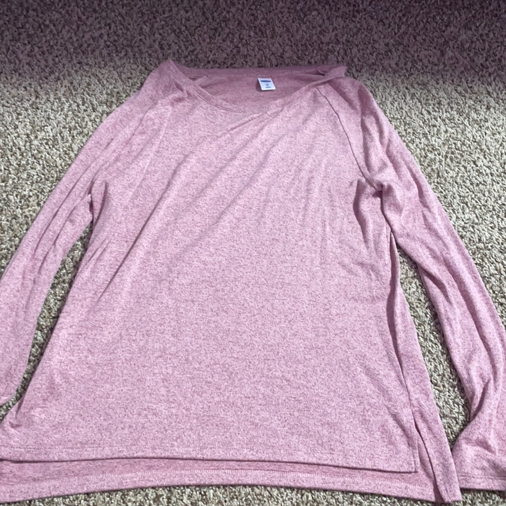 Pink old navy long sleeve